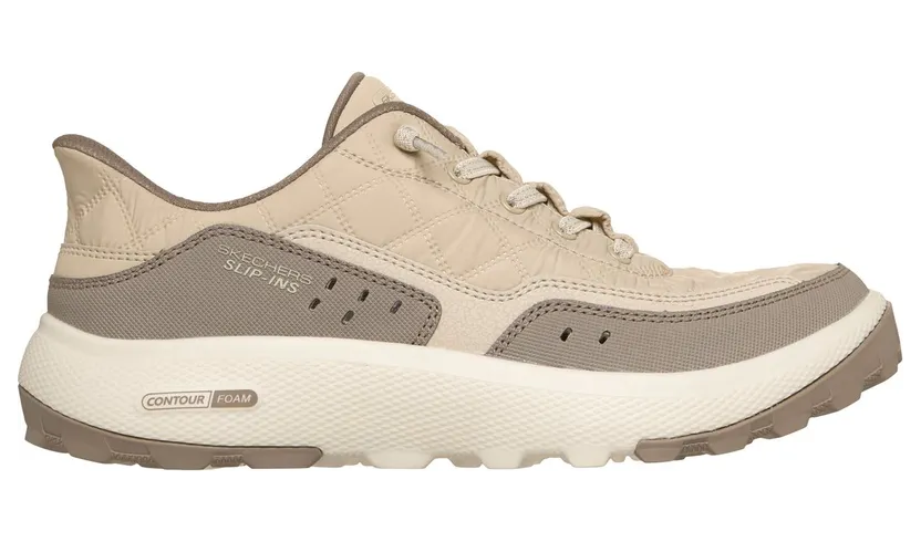 Skechers Slip-ins Relaxed Fit: Urban Explore – Cozy Fit Sneaker Taupe