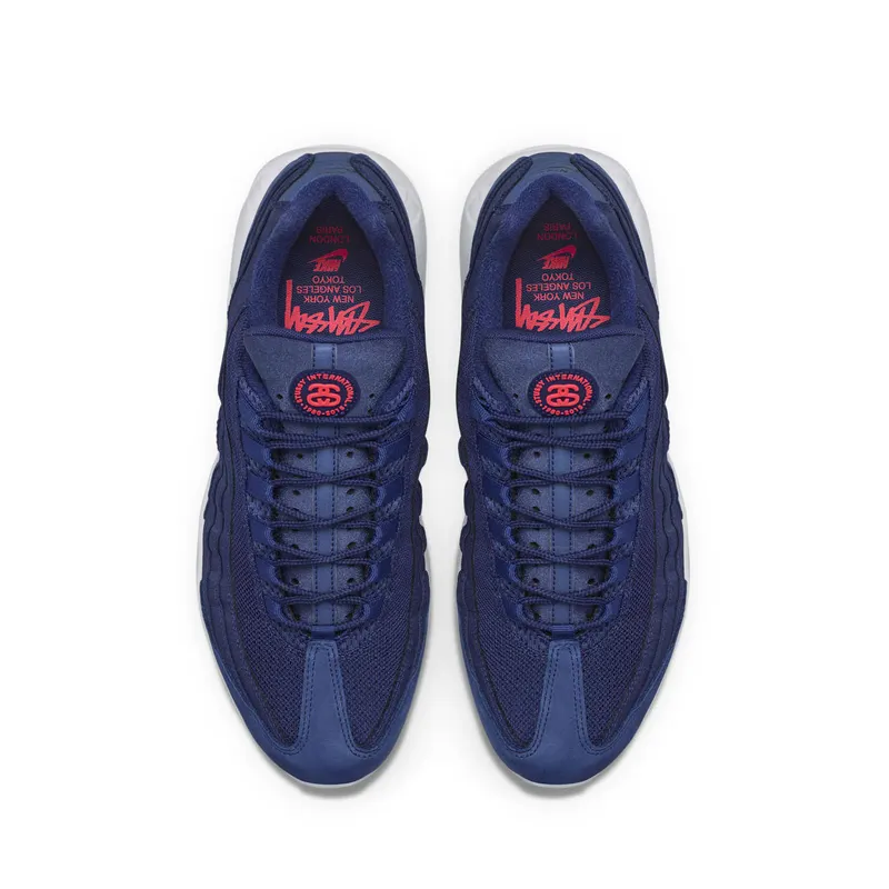 Nike Air Max 95 Stussy Loyal Blue Loyal Blue/University Red-White (834668-441)
