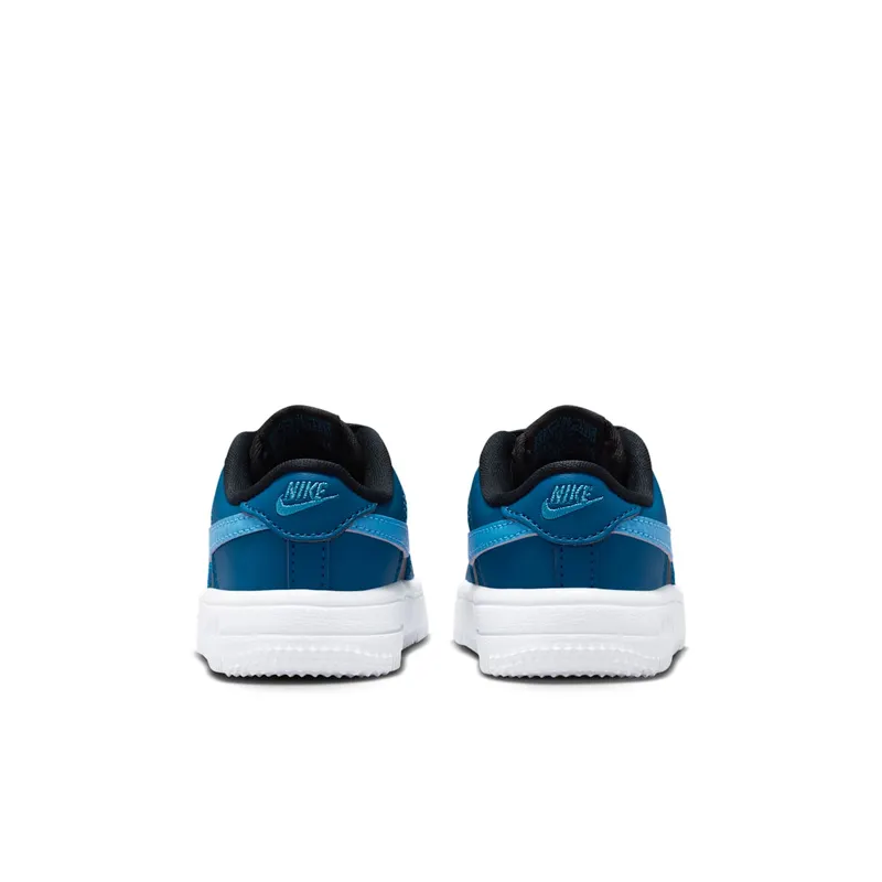 Nike Air Force One Low Black / Court Blue / White (IF1674-012)