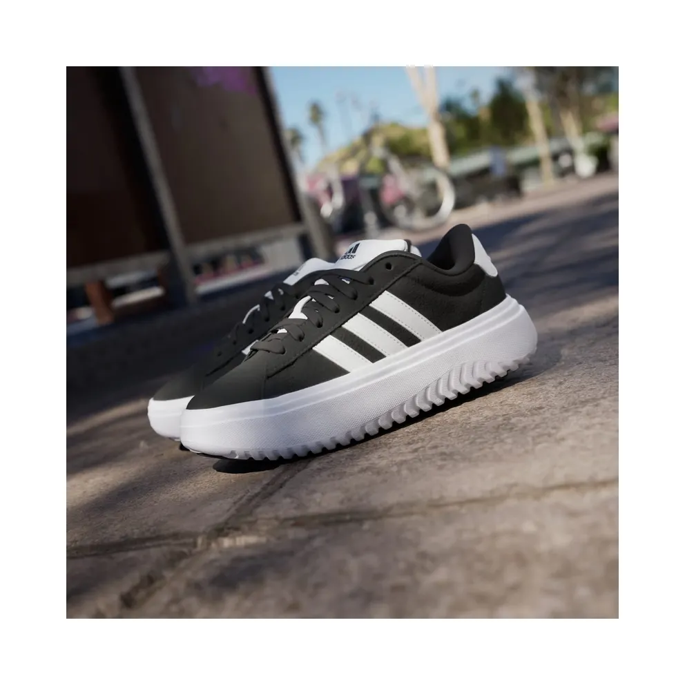adidas Grand Court Platform Core Black / Cloud White / Core Black (IE1102)
