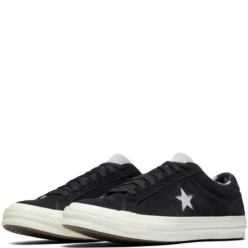Converse One Star Ox Tropical Black Black/Mouse-Egret (160584C)