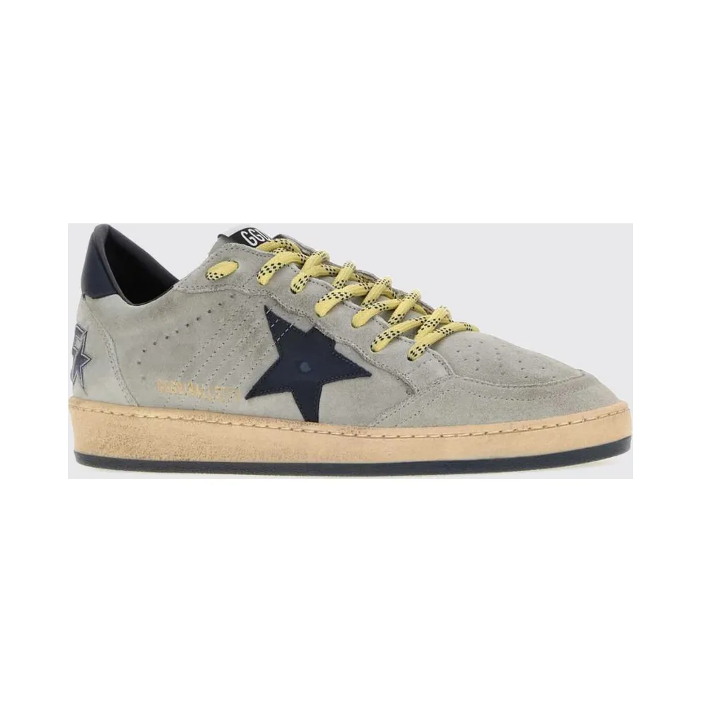 Golden goose Ball Star Perforated Toe Distressed Leather Navy (GMF00117F00872760604)