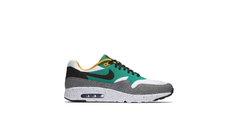 Nike Air Max 1 Ultra Essential Green 3M White/Black-Emerald Green/Reflective Silver (819476 103)