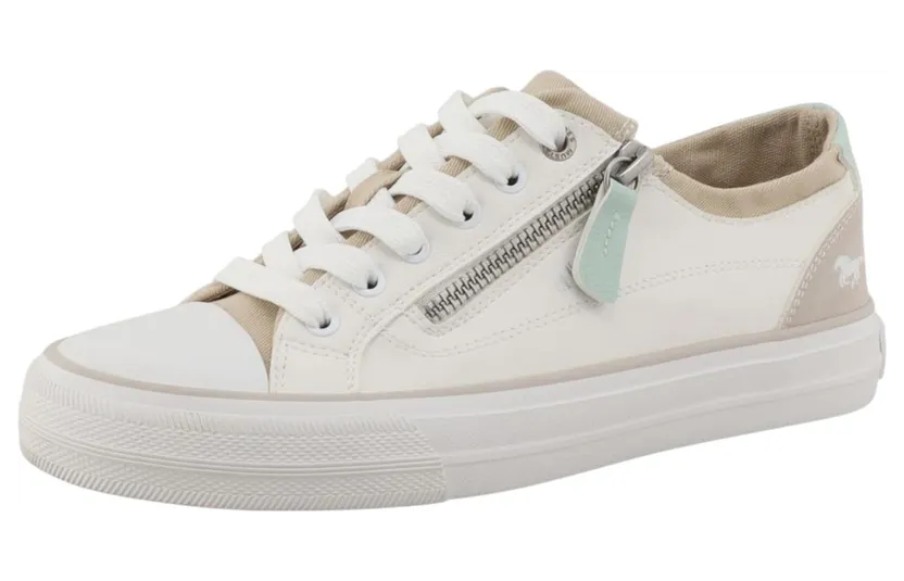 mustang sneaker Donkerbeige / Wit (26M0222010WHITE)