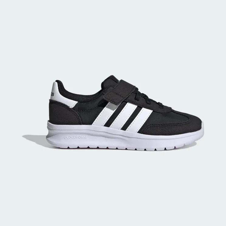 adidas Run 70s 2.0 Shoes Kids “Core Black / Cloud White / Gum” (JI4688)