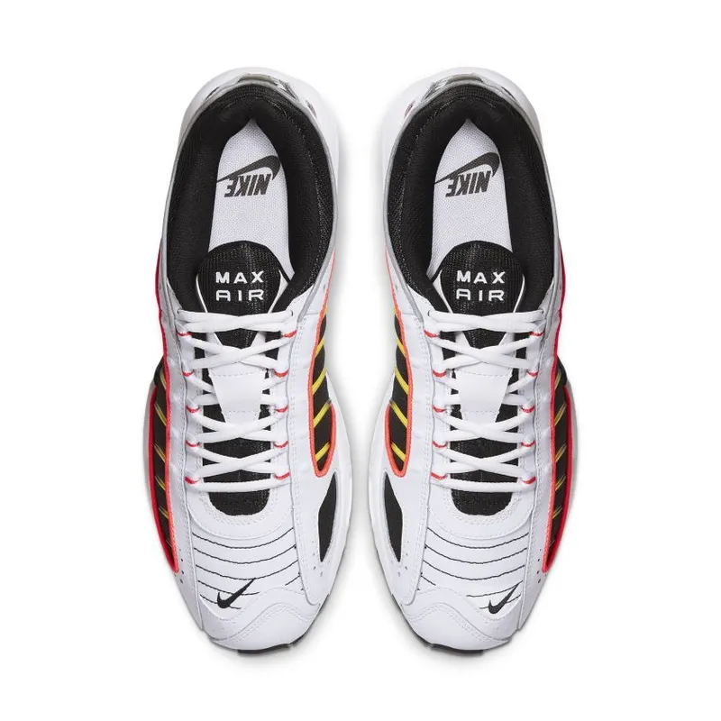 Nike Air Max Tailwind 4 White Black Crimson Yellow White/Black-Bright Crimson-Chrome Yellow (AQ2567-109)