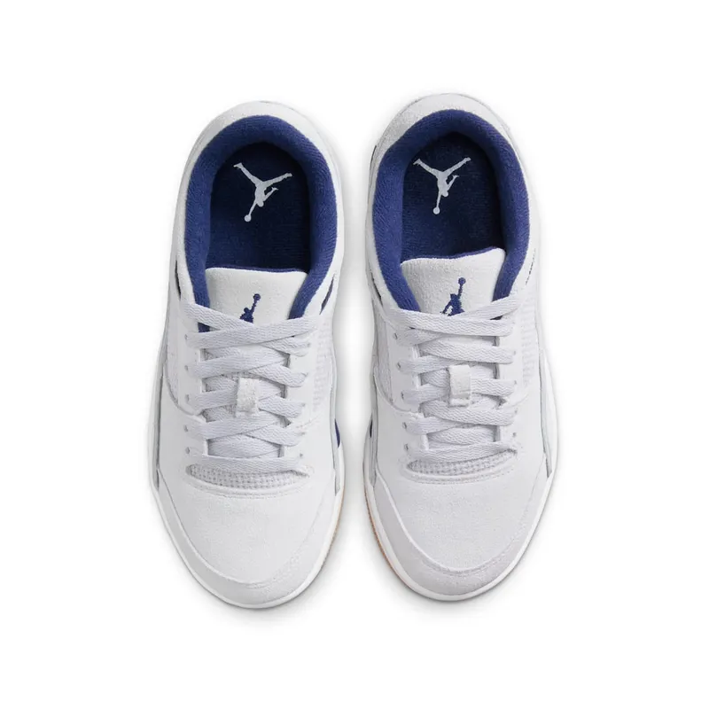 Jordan Flight Court Neutral Grey White Gum Light Brown Midnight Navy (HF3333-004)