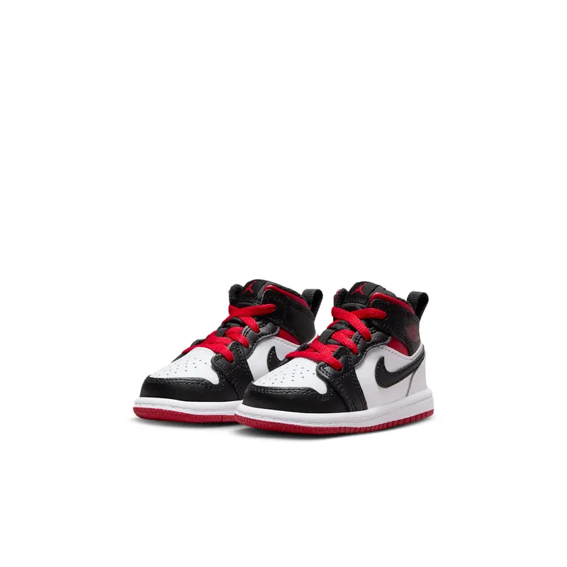 Jordan 1 Mid TD “White / Black / Gym Red” (DQ8425-106)