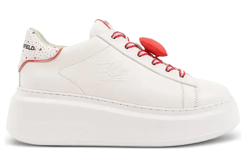 Karl Lagerfeld Anakapri Love Keeper Sneakers – Weiß (KL63516V01D)
