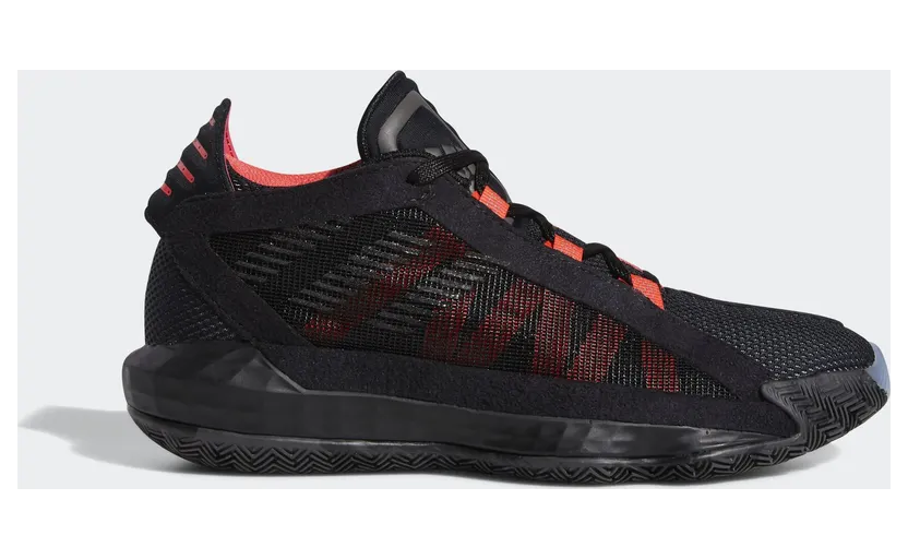 Adidas Dame 6 Black Shock Red (EH2791)