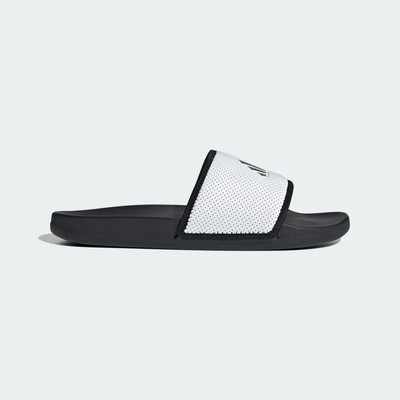 adidas Adilette Comfort Slides Core Black White (JS1145)