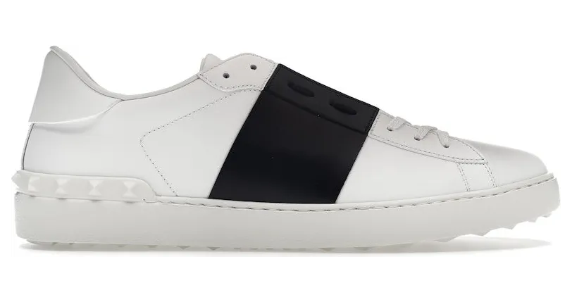Valentino Garavani Open White Black Band White (YS0830BLU_A01)