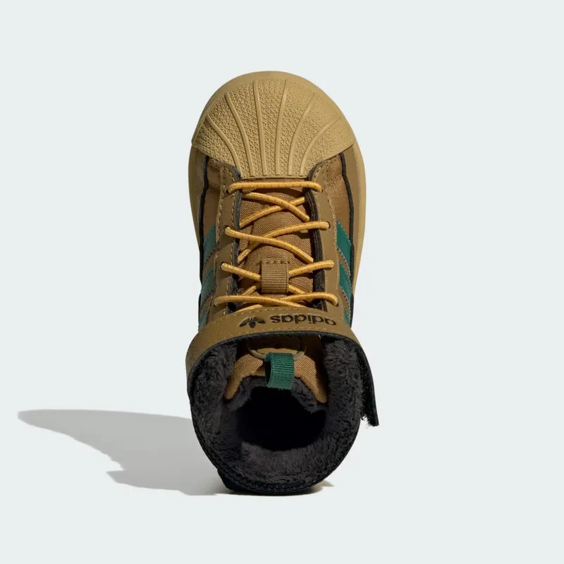Adidas Superstar Winter Trek Kids Bronze Strata / Collegiate Green / Golden Beige (JQ0341)