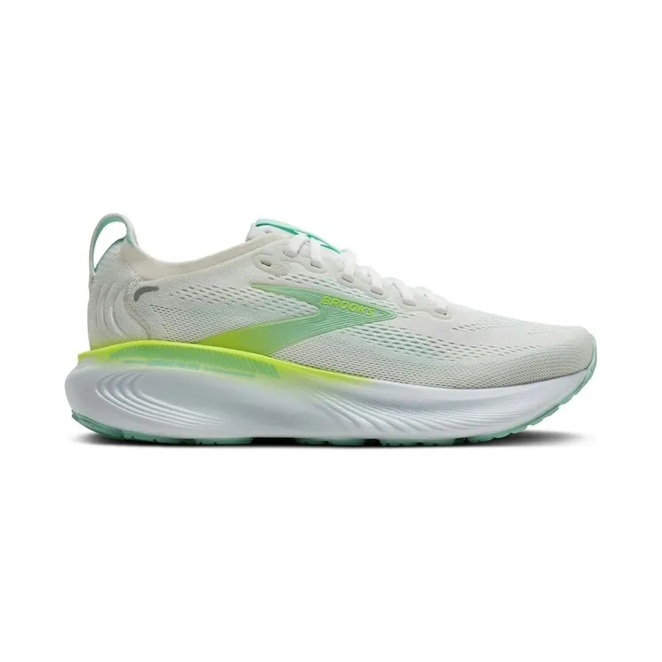 Brooks Adrenaline White / Nightlife / Yucca (120443-1B-145)