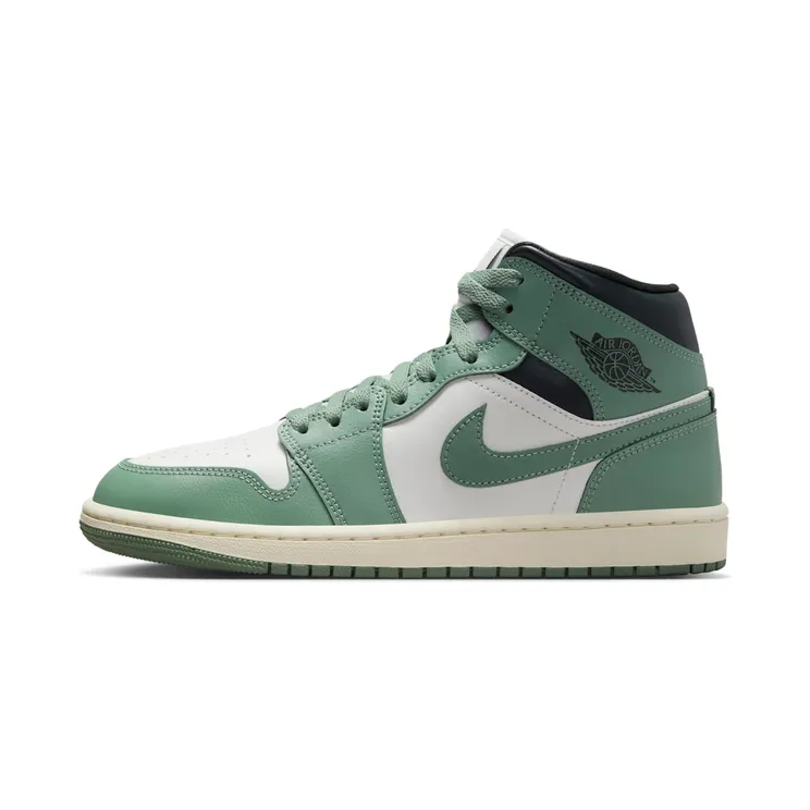 Nike Air Jordan 1 Mid Diffused Blue (W) “Sail / Anthracite / Jade Smoke” (BQ6472-130)