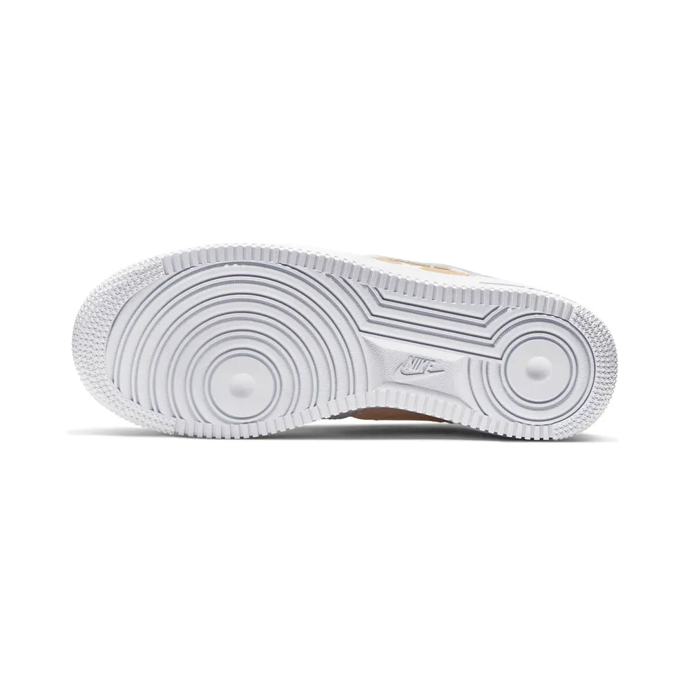 Nike Air Force 1 Stars – “White / Metallic Gold / University Red / Metallic Silver” (CT3437-100)