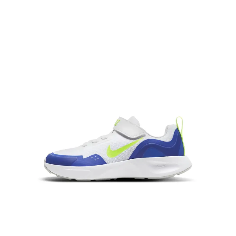 Nike WearAllDay “White / Game Royal / Grey Fog / Volt” (CJ3817-104)