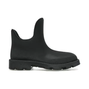 Burberry Marsh Round-Toe Ankle Boots Black (8077371)