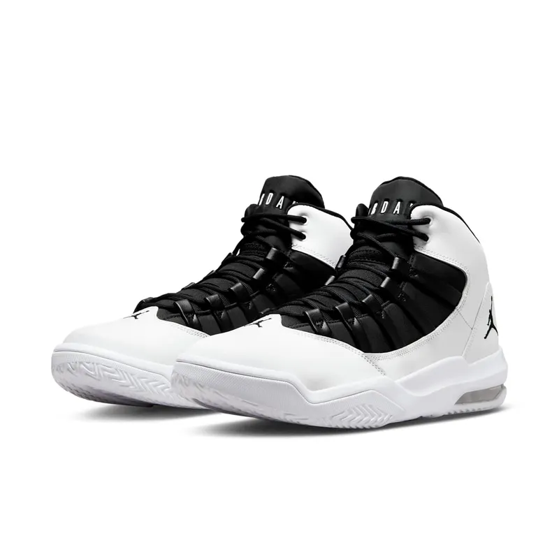 Jordan Max Aura White Black White/Black-Black (AQ9084-100)