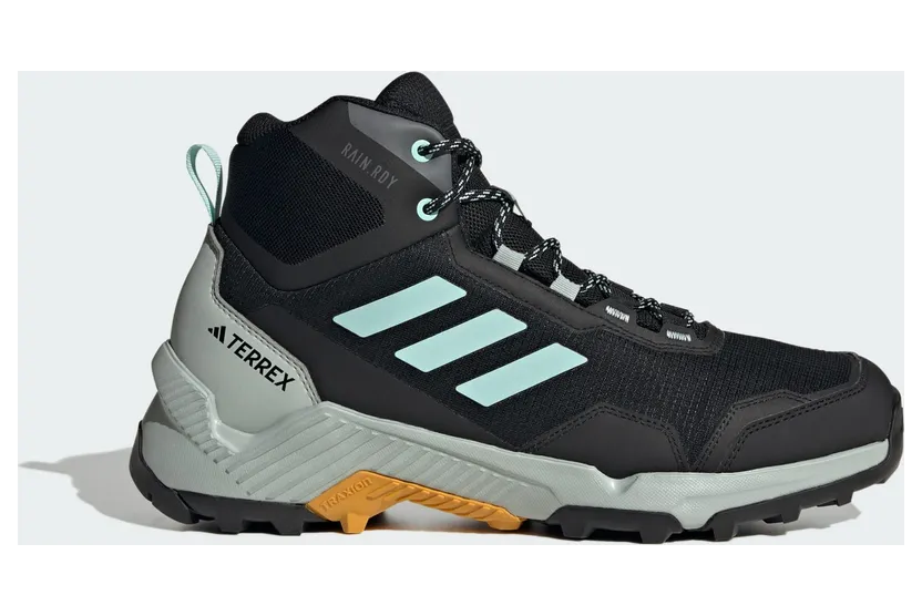 Adidas Eastrail 2.0 Mid RAIN.RDY Hiking Core Black / Semi Flash Aqua / Preloved Yellow (IF4912)