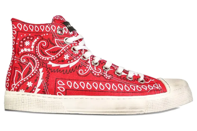 Metal Gienchi Klassische High-Top-Sneakers “Red” (GXUHIGN000BANDROSS)