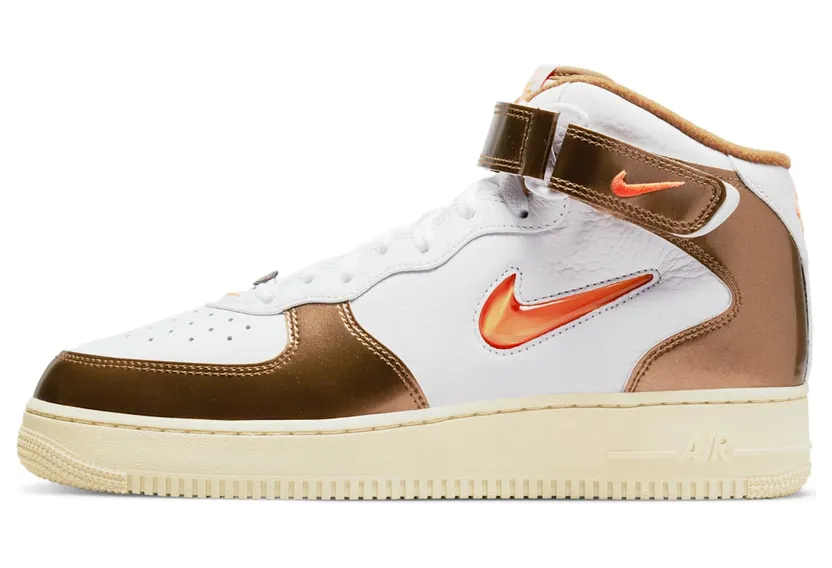 Nike Air Force 1 Mid Ale Brown – “Ale Brown / White / Orange” (DH5623-100)