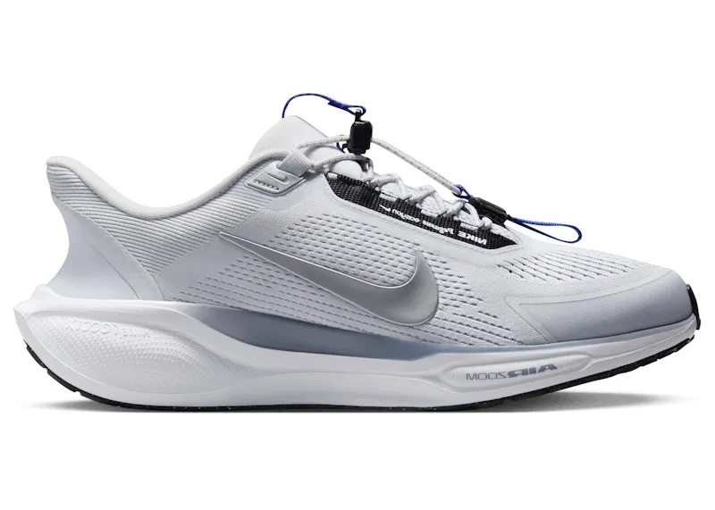 Nike Air Zoom Pegasus 41 EasyOn Pure Platinum Ashen Slate Racer Blue Metallic Silver (FQ7837-003)