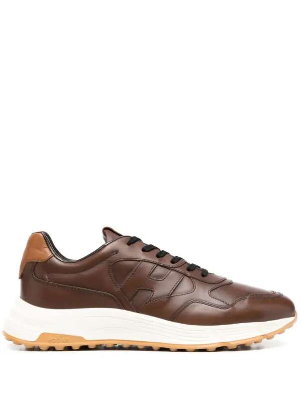 Hogan H383 low-top – Bruin (HXM5630EC0105D)