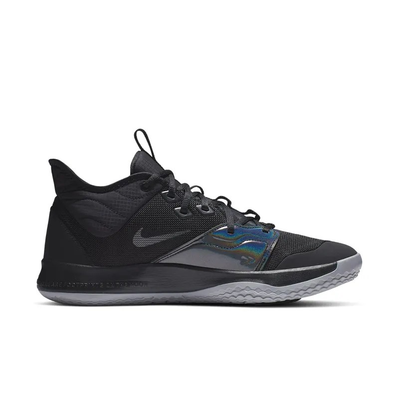 Nike PG 3 Black Iridescent Black/Black (AO2607-003)