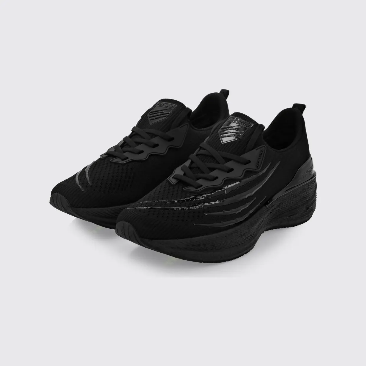 Plein Sport Iron Tiger Polyester Sneakers Black (AAESUSC0844STE003N0202)