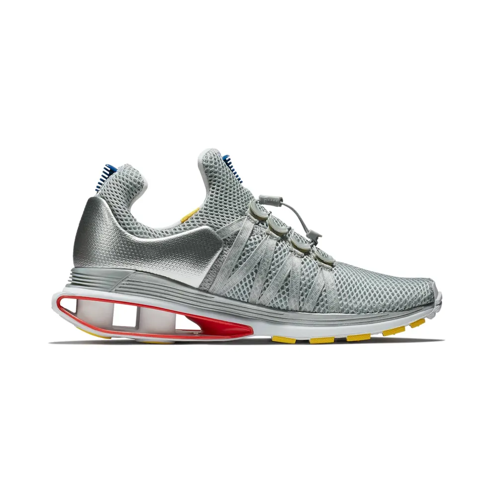 Nike Shox Gravity Metallic Silver Siren Red Gym Blue Metallic Silver/White-Siren Red-Gym Blue (AR1999-046)