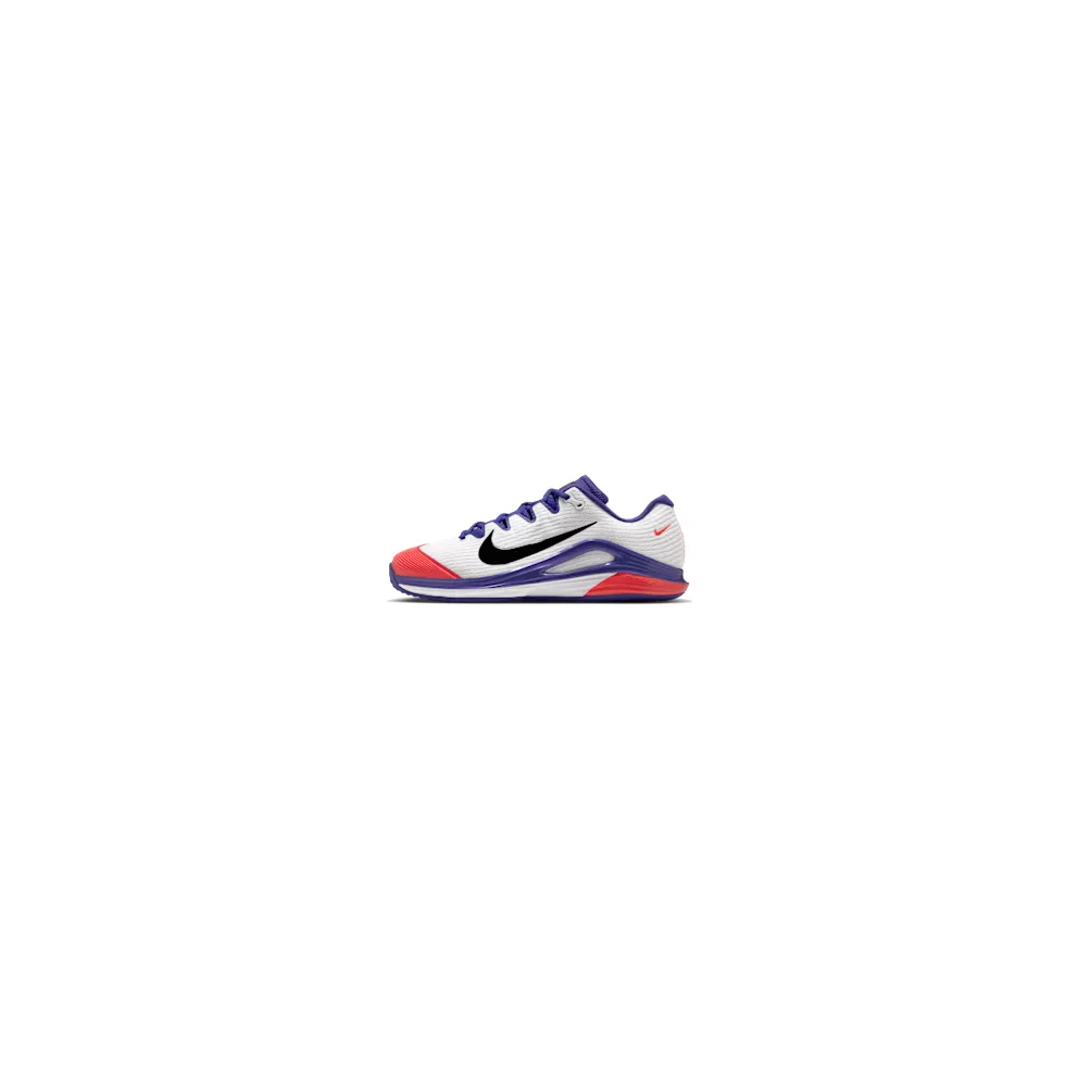 Nike Vapor 12 PRM Clay Court “White / Dark Concord / Bright Crimson / Burgundy Ash” (JA1448-100)