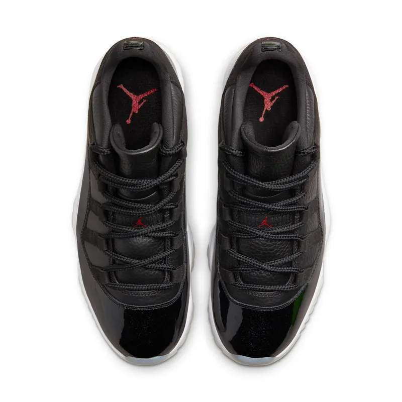 Air Jordan 11 Low 72-10 – “Black / White” (AV2187-001)