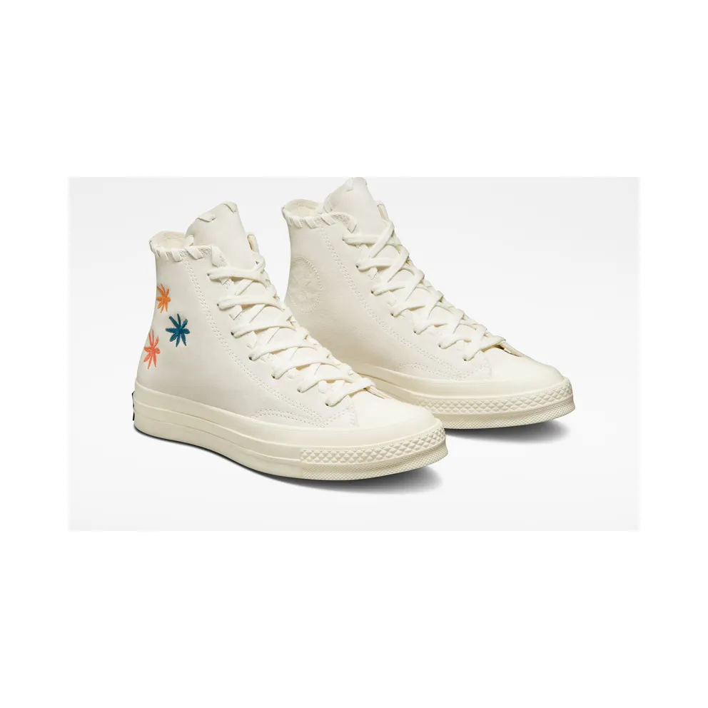 Converse Chuck 70 Embroidered Florals Egret/natural Ivory