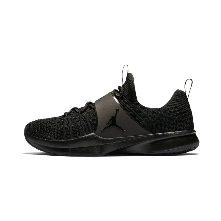 Jordan Trainer 2 Flyknit “Black / Metallic Silver” (921210-013)