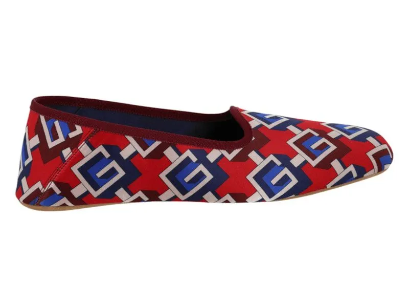 Gucci Geometric G Print Slides Multi (M662868-20T10-6499)
