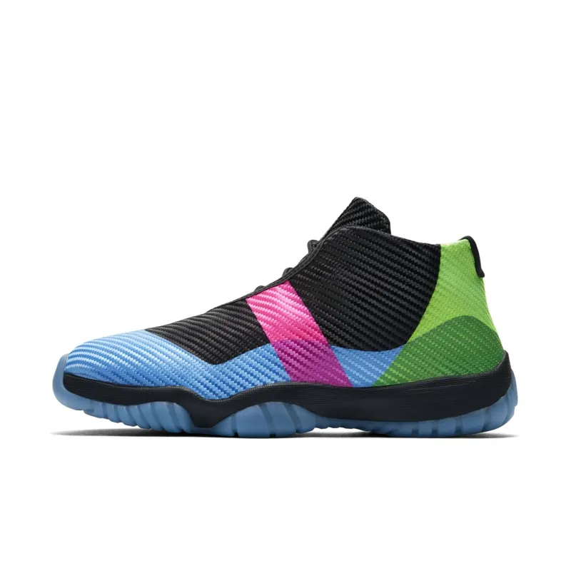 Jordan Future Quai54 (2018) Black/Black-University Blue-Pink Blast (AT9191-001)