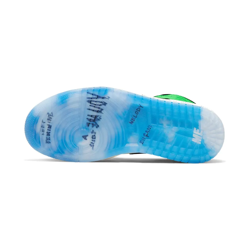 Air Jordan WMNS 1 Mid SE Fearless Melody Ehsani (2019) (CQ7629-100)