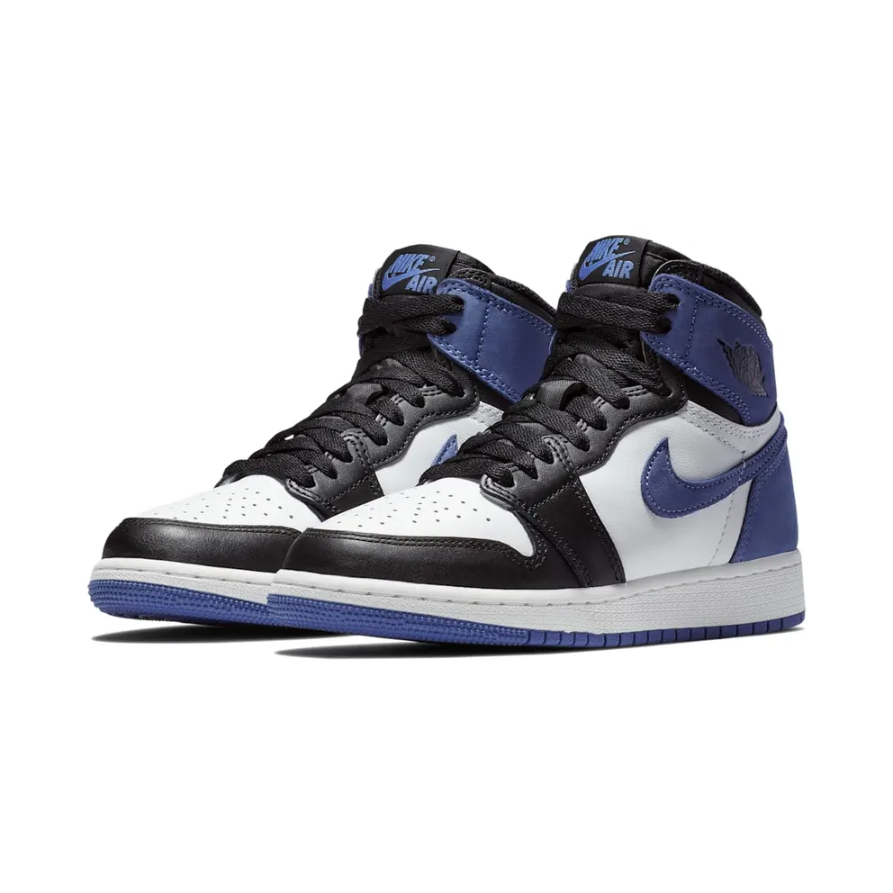Jordan 1 Retro High Blue Moon (GS) Summit White/Blue Moon-Black (575441-115)