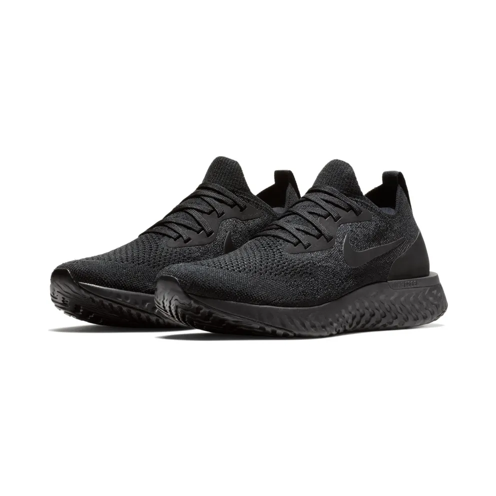 Nike Epic React Flyknit Triple Black (W) Black/Black-Black (AQ0070-003)