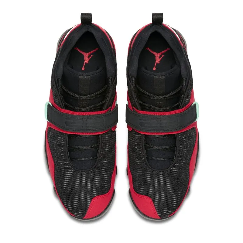 Jordan Air Black Cat Bred Black/Black-University Red-Emerald Rise (AR0772-006)