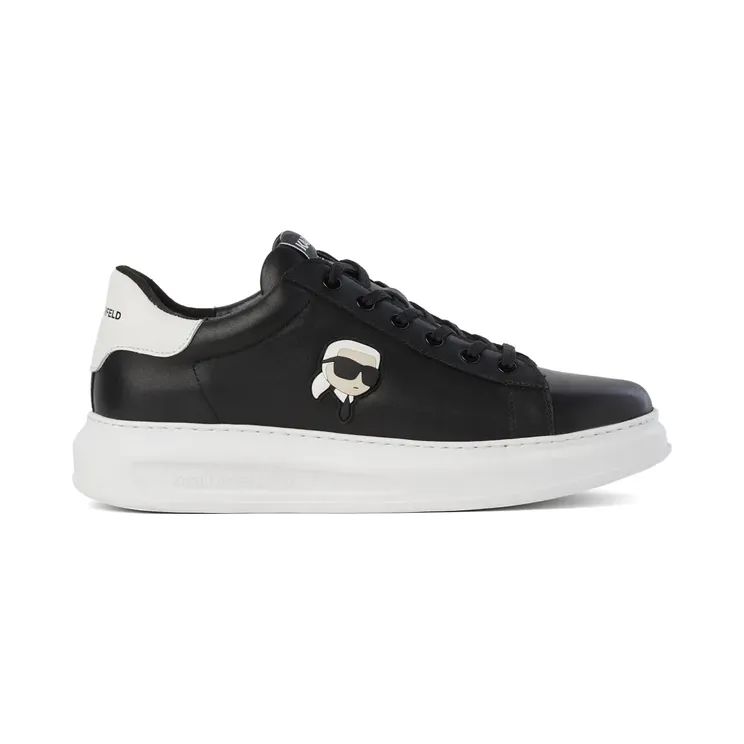 Karl Lagerfeld Ikon Nft Kapri leren “Black” (KL52530N999)