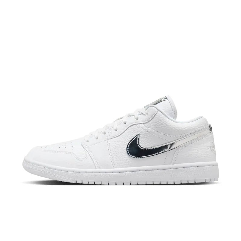 Air Jordan 1 Low SE “White Metallic Silver'” (IQ9381-100)