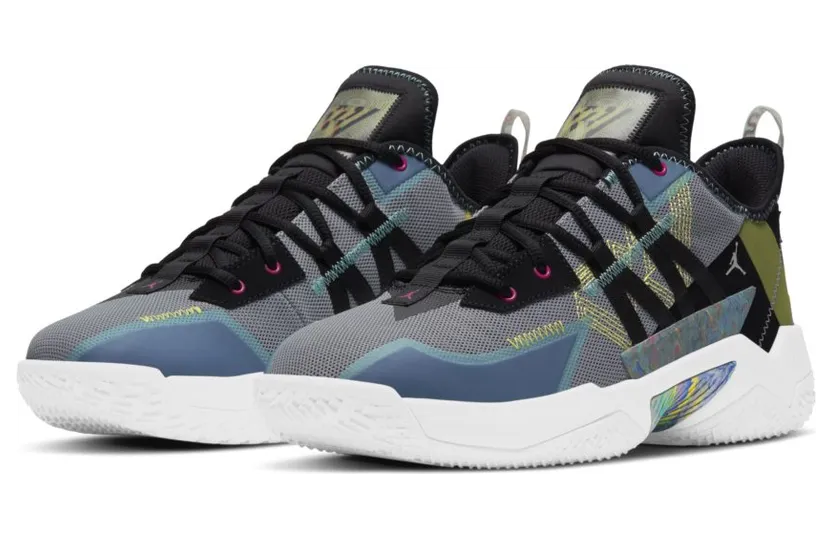 Jordan Westbrook One Take 2 Wolf Grey Multi (CW2458-003)