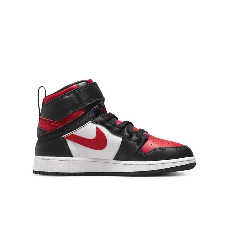 Jordan 1 High FlyEase Black White Fire Red (DC7986-061)
