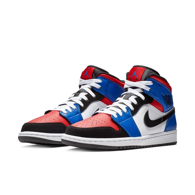 Air Jordan Nike AJ I 1 Mid Retro ‘Top Three’ (554724-124)