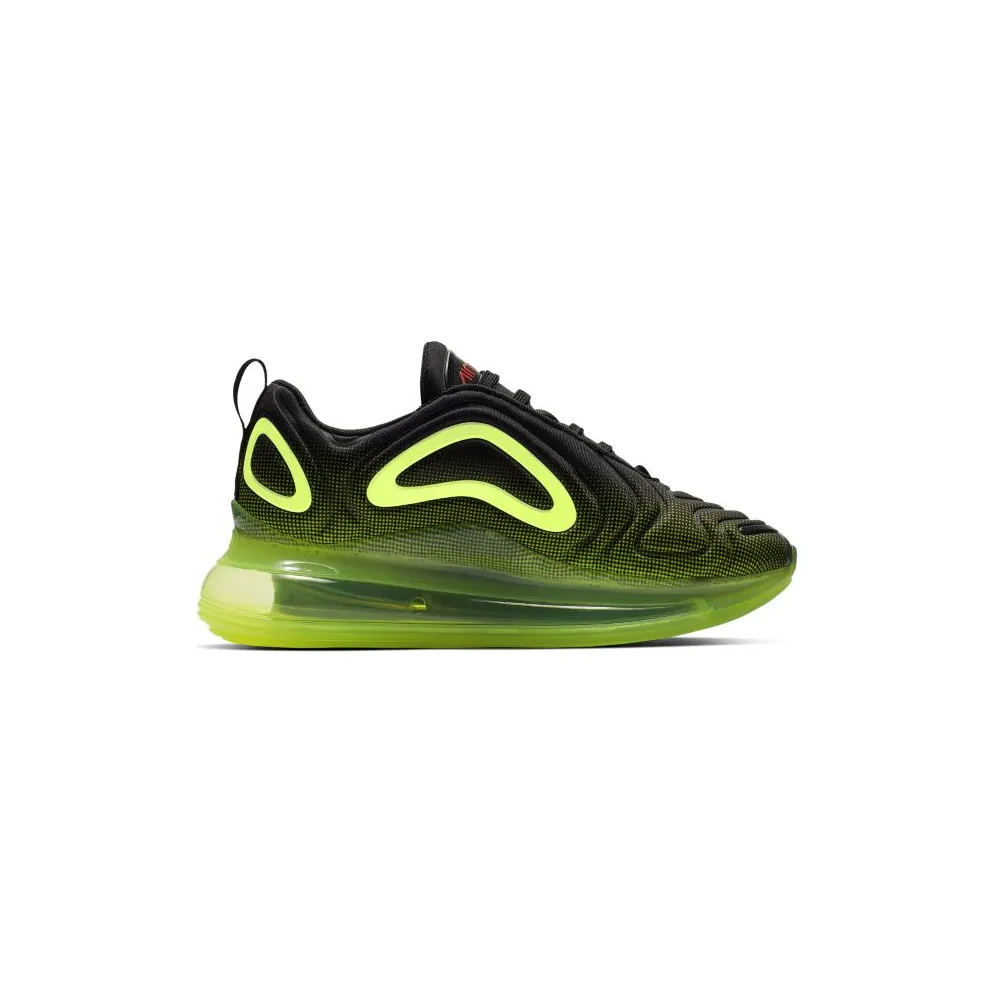 Nike Air Max 720 Retro Future (GS) Black/Bright Crimson-Volt (AQ3196-005)