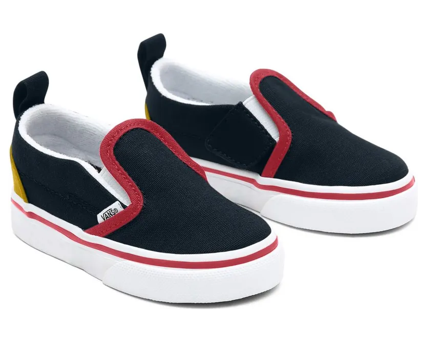VANS Gepersonaliseerde Toddler Color Block Slip-on Blauw (VN0A3CST005)