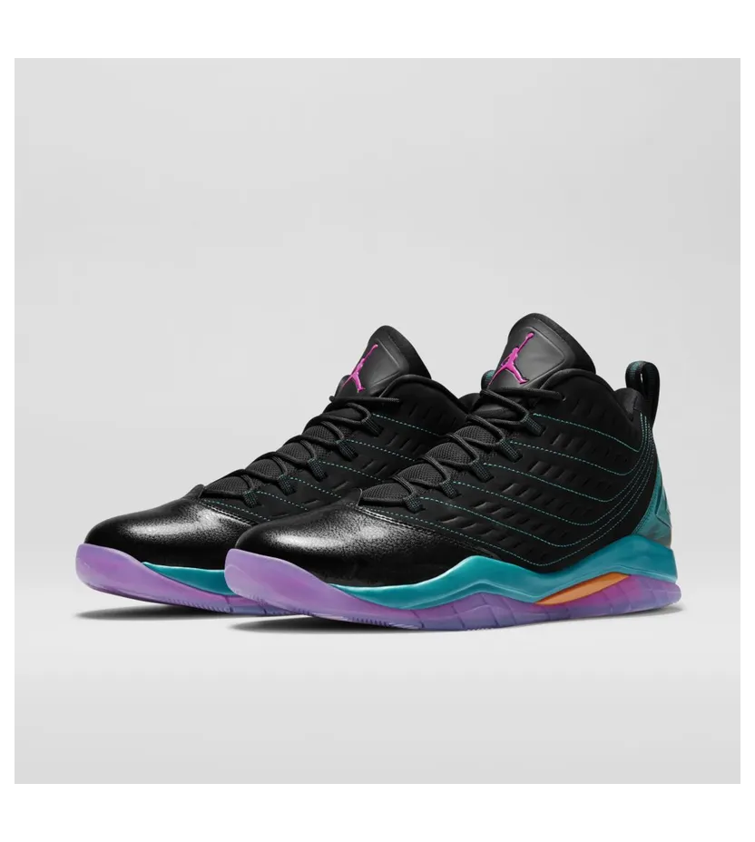 Air Jordan Velocity Black/Fusion Pink-Tropical Teal-Electric Orange