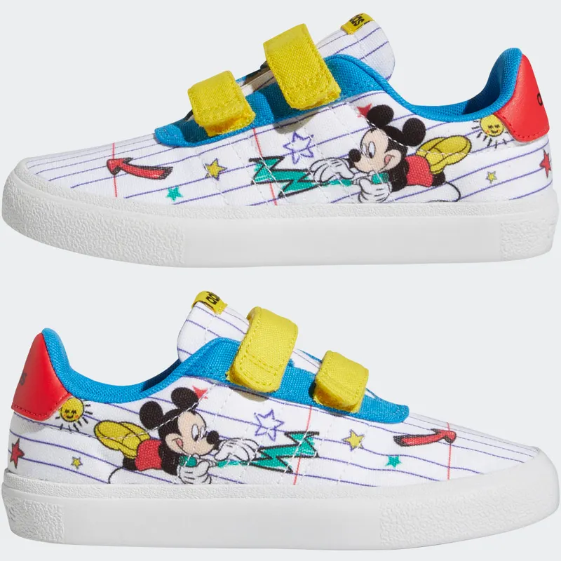Adidas adidas x Disney Mickey Mouse Vulc Raid3r Cloud White / Yellow / Bright Blue (GZ3316)